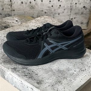 Asics gel contend 7 sneakers all black 9